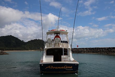Marlin Fishing Charter Vessel